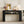 Console Table With Fluted Legs, Open Shelf