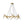 41' Golden Modern Chandelier Light Fixture with Branch Design