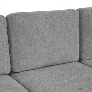 Modern U-Shaped Sectional Sofa Convertible Pull-Out Sofa Bed With USB Ports And Cup Holders