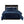 3 Piece Velvet Quilt Set Navy King/Cal King