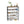 Industrial Shoe Rack with 4 Mesh Shelves