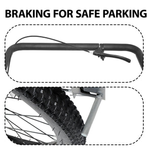 3-in-1 Heavy-Duty Bike Cargo Trailer
