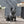 Dog Garden Sculpture, Outdoor French Bulldog Garden Statue, Matte Black