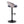 Grotto - Contemporary Adjustable Barstool With Swivel With Rounded T Footrest Elegant Design (Set of 2)