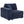 Azure - 6 Piece Upholstered Modular Sectional Sofa - Blue