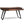 Lowry - Desk - Distressed Charcoal Brown