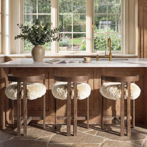 Millwick - Low Back Counter Stool