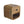 Extra Mini Curved Oak-ish Bedside with Open Slot, 1-Drawer
