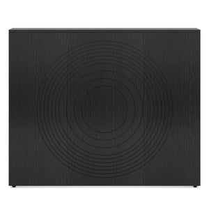 Modern Reception Desk, Front Desk Table With Cable Grommet & Privacy Panels