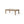 Outdoor Coffee Table With Slat Panel Top - Light Brown