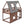 Wood Twin Size House Bunk Bed With Roof, Ladder And 2 Windows - Oak & Smoky Gray