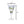 Leadingware V Shaped Unbreakable Plastic Wine Glasses, 14Oz (Set of 4) - Clear
