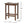 Outdoor Acacia Wood Counter Height Barstool Set of 2