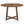 Guinea - Dining Table With Interlocking Base Design - Walnut