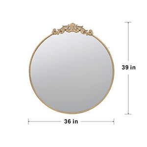 Classic Design Mirror With Baroque Inspired Frame