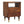 Artisan Furniture Solid Wood Camden Chestnut Bedside