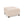 Upholstered Tufted Fabric Storage Ottoman, Wheat