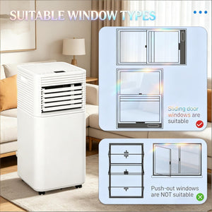 4-in-1 Versatile Mobile Air Conditioner