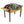 Raised Garden Bed With Metal Legs and Folding Storage Shelf