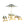 Naturally Playful Kids Picnic Table with Umbrella