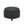 25 Inch Round Storage Ottoman with Tray
