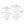 Serenita Outdoor Side Tables With Flared Design (Set of 2)