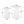 Serenita Outdoor Side Tables With Flared Design (Set of 2)