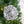 Iced Leaf/Twig Ball Christmas Tree Ornaments - Set of 4