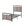 Twin Size Linen Upholstered Platform Metal Bed Frame with Fabric Headboard and Footboard