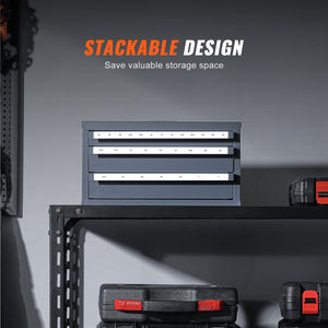 End Mill Dispenser Cabinet, Three-Drawer Organizer for End Mill Storage