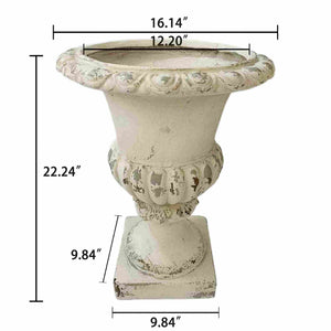 MGO Garden Planter in Antique White