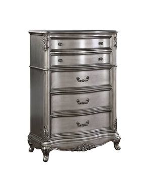Ariadne Chest in Antique Silver