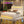 Wingback Upholstered Bed Frame With LED Lights, Charging Station