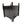Outdoor Square Flower And Herb Pot For Garden, Porch And Patio Outside Plant And Vegetable Container, Planter - Black