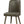 Waylon Synthetic Leather Side Chair (Set of 2) - Gray / Oak