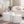 Nesting Coffee Table Set of 2 Round Wooden Tables