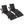 K&K 80'' Patio Wicker Chaise Lounge Chairs Set of 2