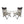 2PCS Outdoor Camping Chairs