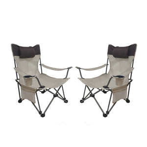 2PCS Outdoor Camping Chairs