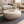 43.31'' Fiberglass Elliptical Coffee Table for Living Room