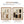 4 Piece Bathroom Vanity Set With Sink, Vanity Combo With Storage Cabinets - Black / Light Oak / White