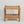 Solid Rubberwood Rolling Side Table