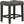 Transitional Counter Dining Set With 4 Tufted Stools