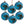 Christmas Ball Ornaments Glass Decorative Hanging Balls Light Blue