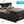 Modern Design Storage Bed With Bookcase Headboard