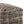 Koki Handcrafted Accent Pouf Recycled Denim And Paper Chindi - Khaki