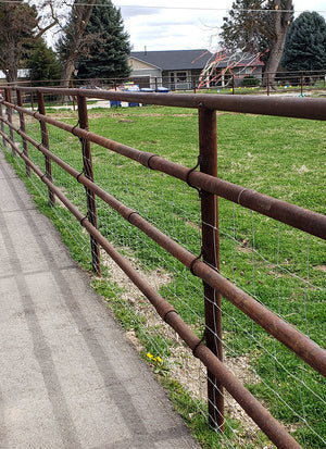 Farm Fence 5ft x 328ft 14-Gauge Galvanized Wire Fencing