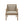 Transitional Cane Accent Armchair And Back Cushion - Natural