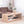 Rustic Beaded Edge Coffee Table – 47.6