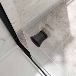 55"-60" W x 72" H Matte Shower Door